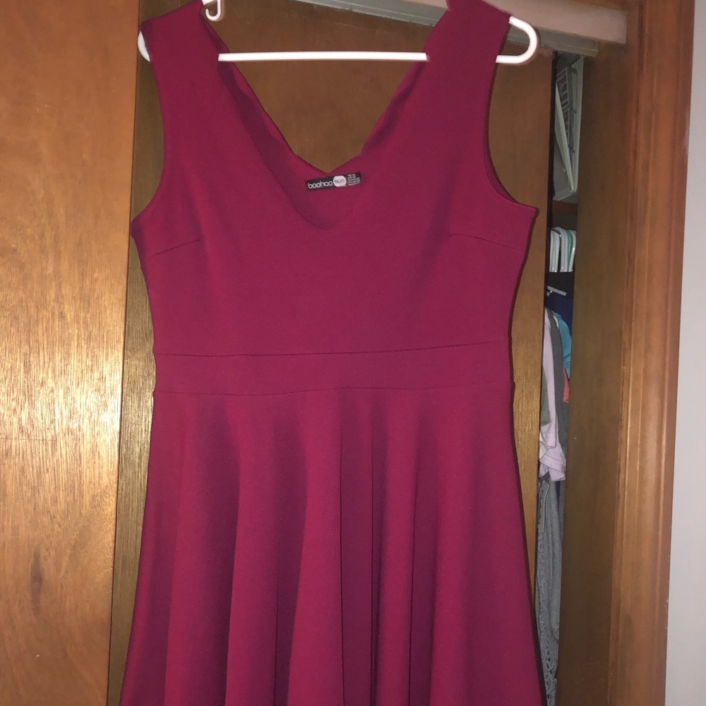 Boohoo skater dress